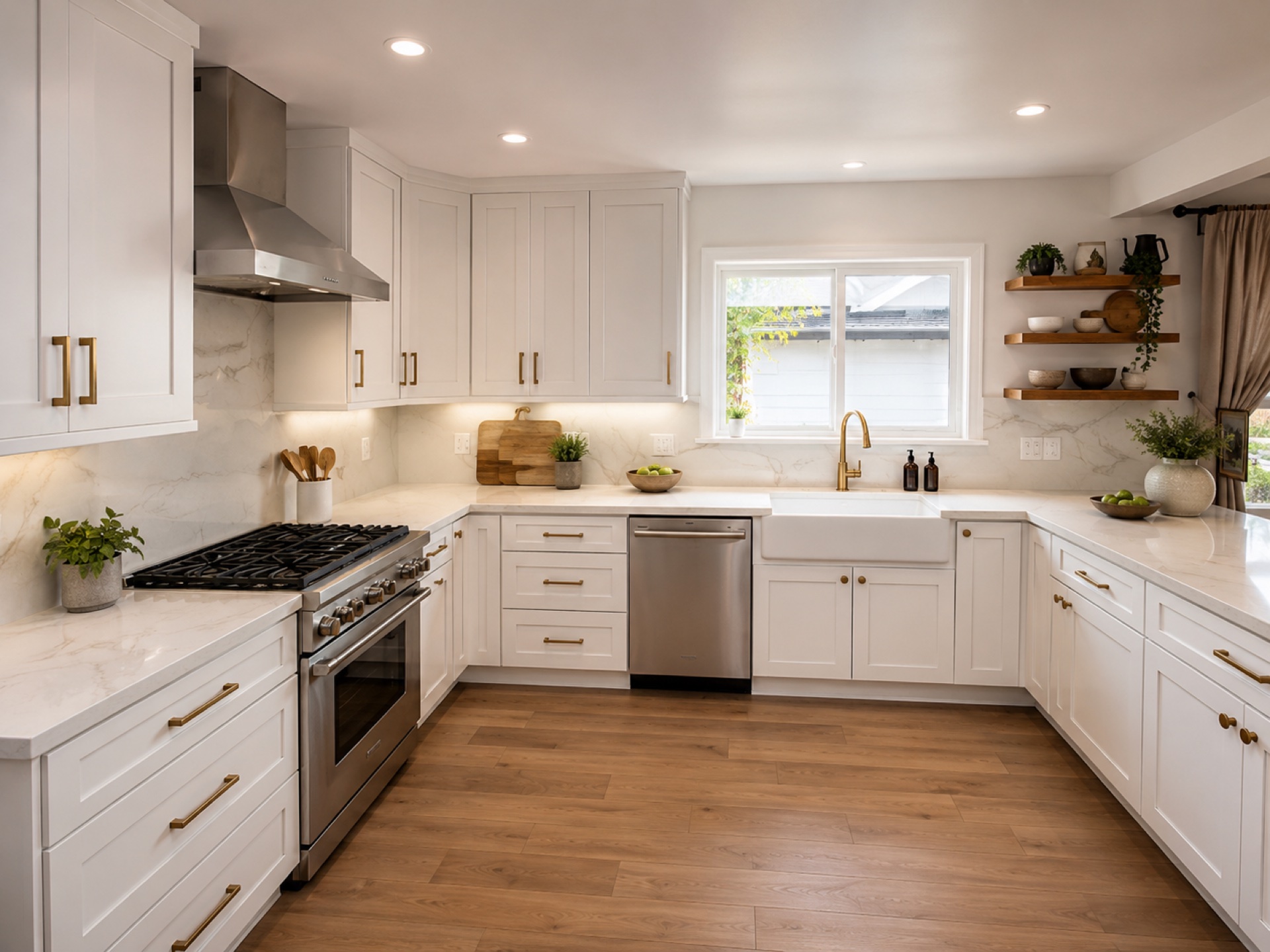 The Marlowe — modern farmhouse complete home remodel in Culver City